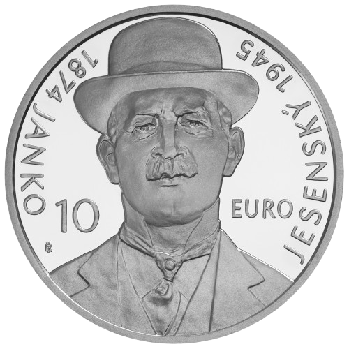 10 euro 2024 Slovensko PROOF, Janko Jesenský