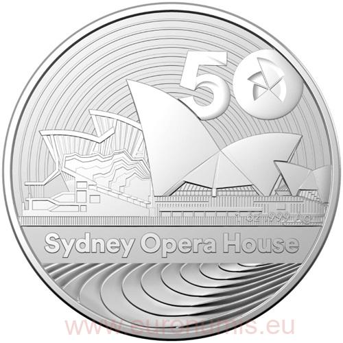 Dollar 2023 Austrália RAM BU 1 Oz Ag, Sydney Opera House