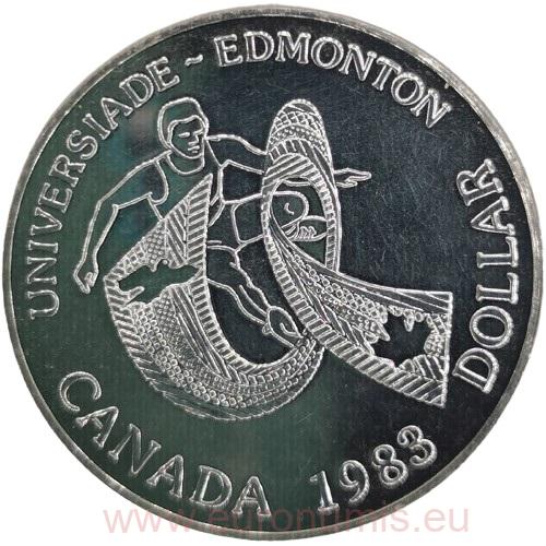 Dollar 1983 Kanada BU University Games in Edmonton