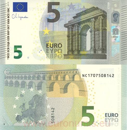 5 euro 2013 EU Christine Lagarde NC/N020G1