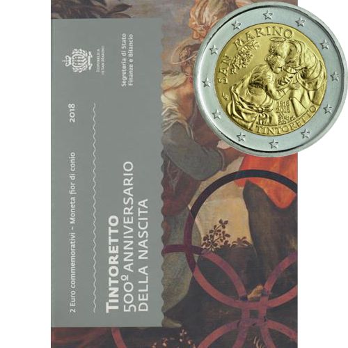 2 euro 2018 San Maríno cc.BU Tintoretto