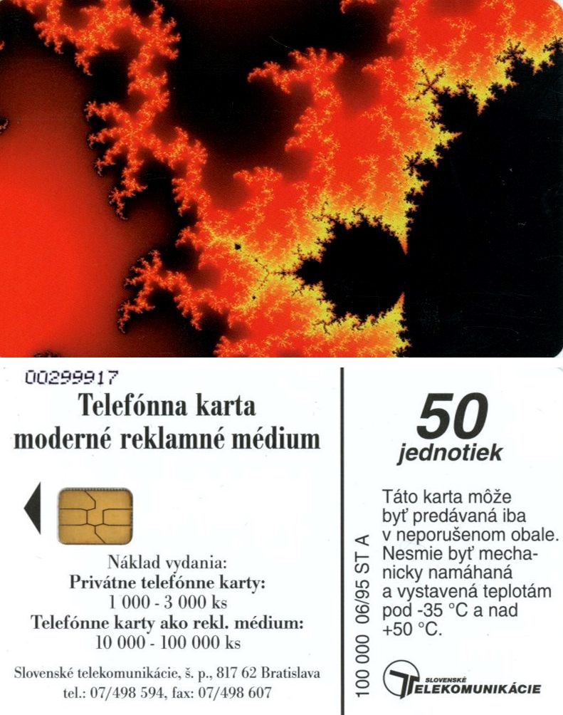 Tel.Karta, 1995 Slovensko, ST, grafika 2 