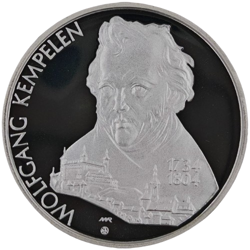 200 korún 2004 Slovensko PROOF, Wolfgang Kempelen 