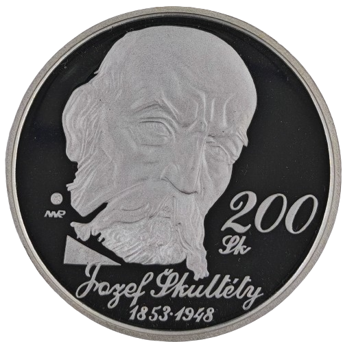 200 korún 2003 Slovensko PROOF, Jozef Škultéty 