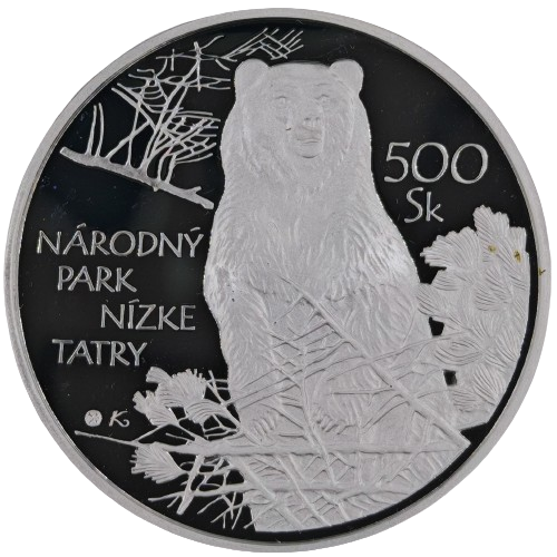 500 korún 2008 Slovensko PROOF, Národný park Nízke Tatry