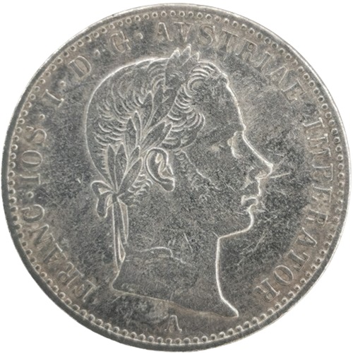 1/4 Florin 1858 A Rakúsko Uhorsko, František Jozef I.