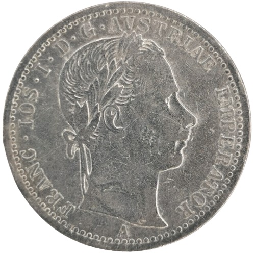 1/4 Florin 1862 A Rakúsko Uhorsko, František Jozef I.