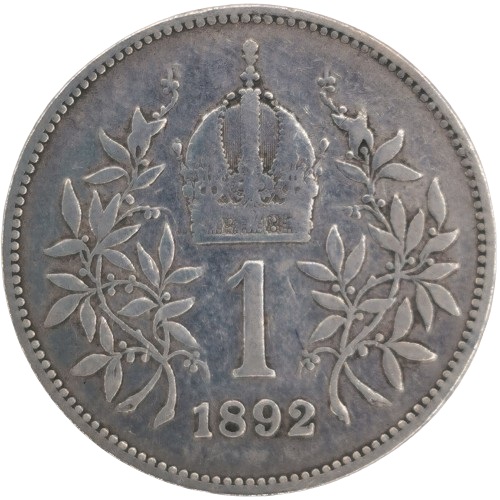 1 Corona 1892 Rakúsko Uhorsko