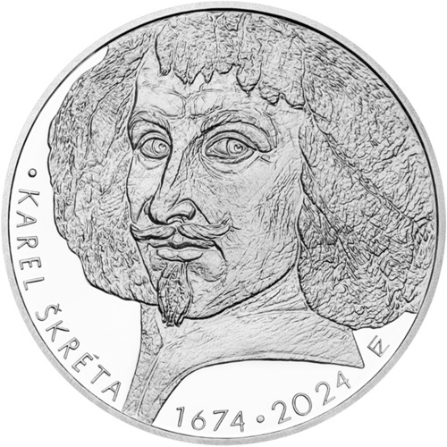 200 Korún 2024 Česko PROOF, Karel Škréta