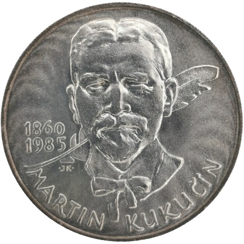 100 Korún 1985 Československo BK, Martin Kukučín