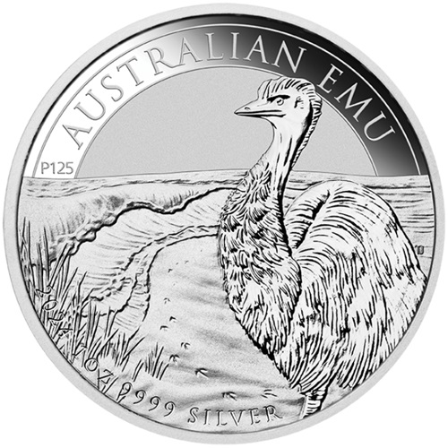 Dollar 2024 Austrália BU 1 Oz Ag, Australian Emu