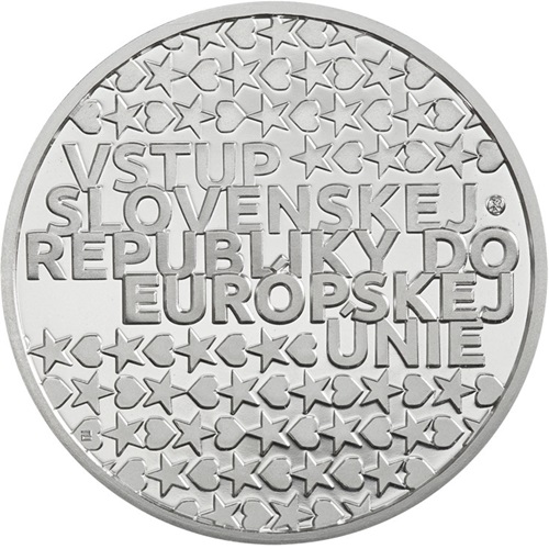 Strieborná medaila, Vstup Slovenska do Európskej únie - 20. výročie