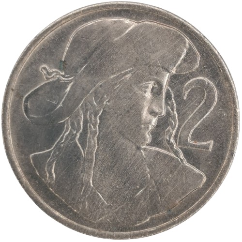 2 Koruna 1947 Československo