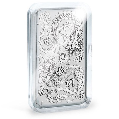 Kapsle ULTRA PERFECT FIT na mince 1 oz. Rectangular Dragon (47.6 x 27.6 mm), 10ks/bal