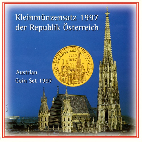 SADA 1997 Rakúsko BU Wiener Stephansdom (36,60 Schilling)