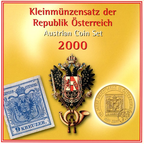 SADA 2000 Rakúsko BU Osterreichische Briefmarke (36,60 Schilling)