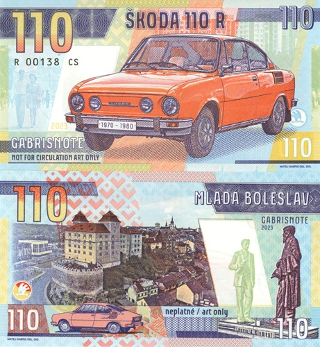 110 R Škoda 2023 UNC séria R*CS 