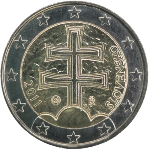 2 euro 2011 Slovensko ob.UNC