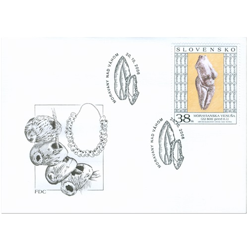 FDC 2006 Slovensko, Umenie - Moravianska venuša (FDC 386)