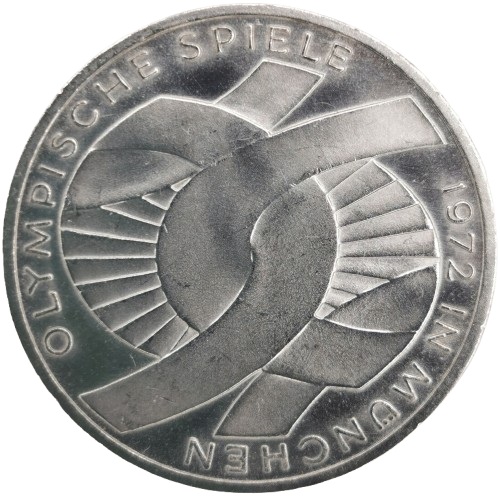 10 Mark 1972 G Nemecko (NSR), Olympic Games, Munich 1972 - Stuha