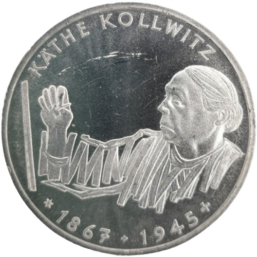 10 Mark 1992 G Nemecko, Kathe Kollwitz