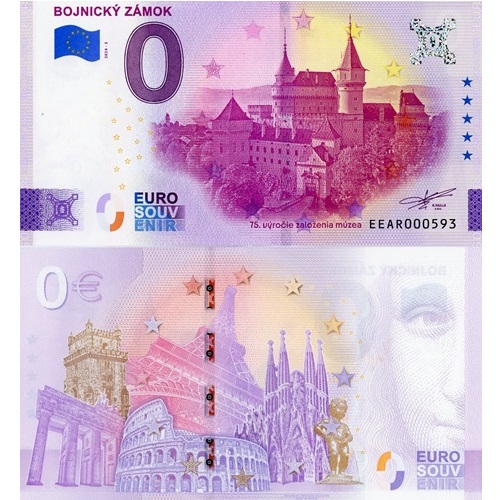 0 euro suvenír 2024/5 Slovensko UNC Bojnický Zámok (ND)